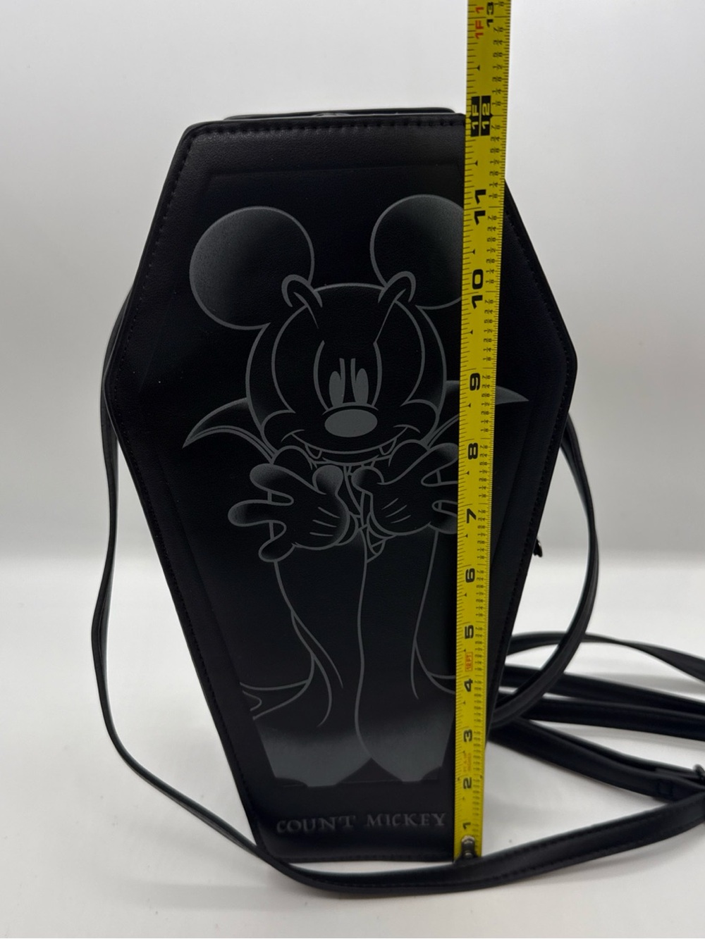 Loungefly Disney EXCLUSIVE COUNT MICKEY COFFIN Convertible Crossbody NEW - Picture 6 of 8